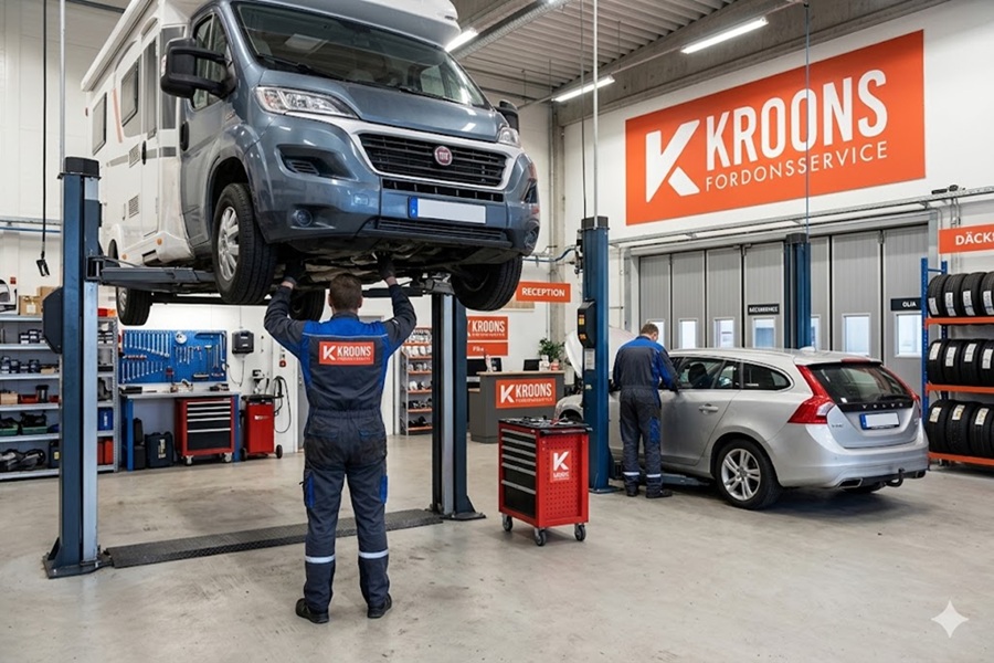Kroonsfordon verkstad